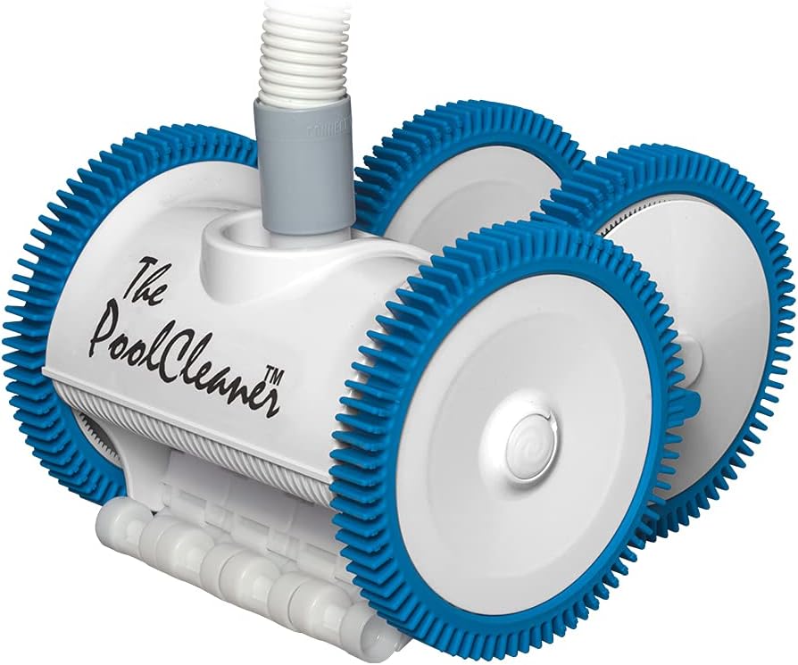 7996f53c0577cd850f759040f0573fa27fc243bef90ad88bbb7342637005c459 Hayward W3PVS20JST Poolvergnuegen Suction Pool Cleaner for In-Ground Pools up to 16 x 32 ft. (Automatic Pool Vaccum)(4-Wheel)