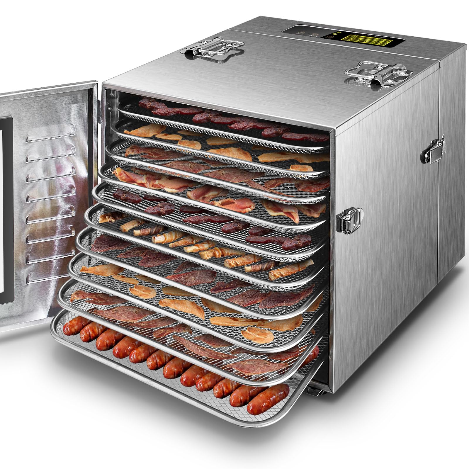 7c50f37d0bc92f35376fcf971868c738d6f47afc9894be0ff60bccd109ec5798 Septree Commercial Large 10 Trays Food Dehydrator(Default/ONESIZE)