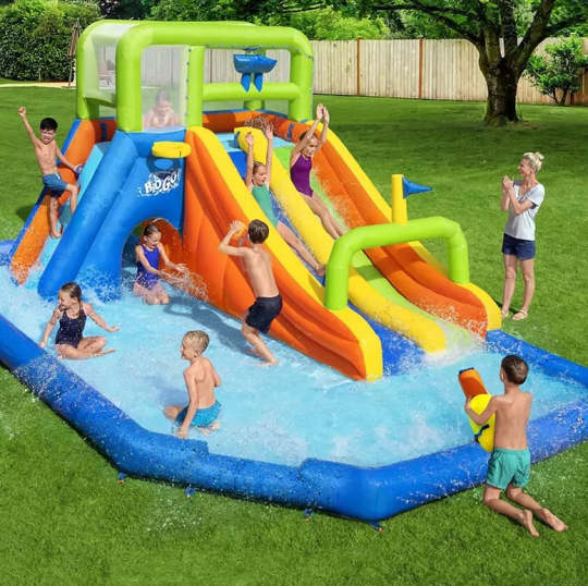 nutrigardens H20GO! Wild Tide Mega Inflatable Water Park from Bestway