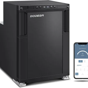 12 Volt RV Refrigerator 45L/1.6cu.ft RV Fridge and Freezer(45L)