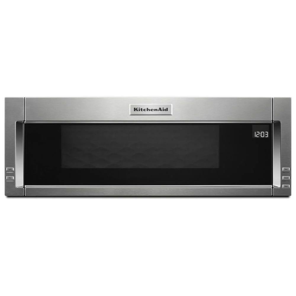 7fb44f33b6b3287ea50f8db526e19ed77e1b4176d213859397715ee92574c266 30-Inch Low Profile Microwave Hood, 1000W, Stainless Steel, Dual LED, 4-Speed Ventilation
