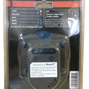 10C Battery Adapter Designed To Fit Bosch Equipment Use With 10C Chargers Only