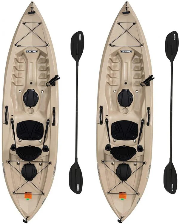 80df20364edb753df711d17d82eb965f368c8378bfe313a82ca10e4af58c4e69 Lifetime 90806 Tamarack Angler 100 Fishing Kayak C 2 Pack (Paddles Included)