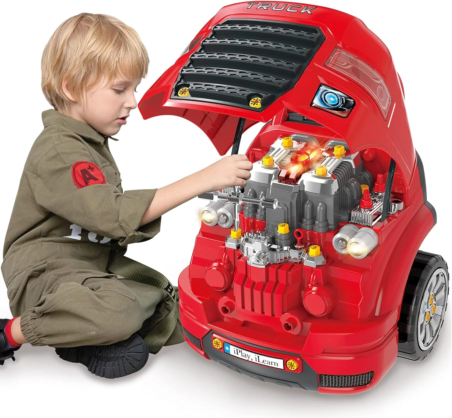 81715dd51b953989d774acb1ca5547d0e01ce7f5f71cda449f5369a2ffd83557 Truck engine toys, children's mechanical repair set