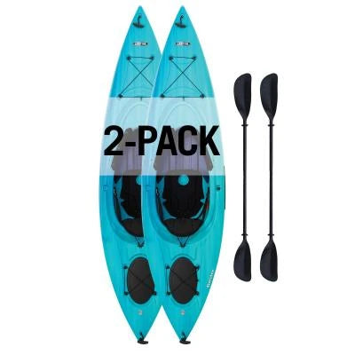 8188133ae6f7ac4843aca4fa88e6e86f7f16f67726e5cb2233a72aaa8a494858 Lifetime Guster 100 Sit-In Kayak (2-Pack) 457