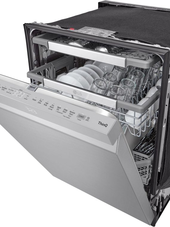 82b77d946084d00e9db581a6d1c19a5de49a711af42cec58a1381e37997c3fb3 2025 24¡ä¡ä Top Control Smart Built-In Stainless Steel Tub Dishwasher with 3rd Rack, QuadWash Pro and 42dba ¨C Stainless Steel