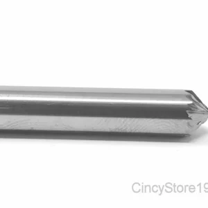 KLYNE - Sk1D Cone 90 Degree Carbide Burr Bur Tool Die Grinder Bit 1/4" Countersink