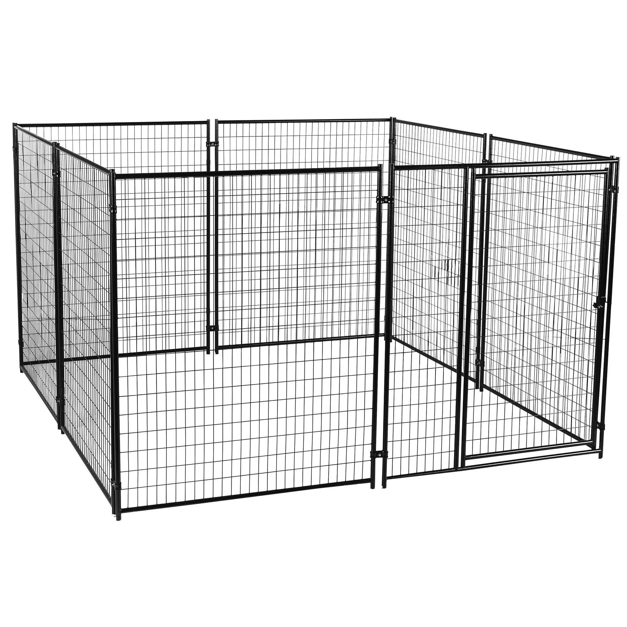 839967bcb36fdce344114156305747b6f8c2effb6f76196adf4d70473240fb3f Lucky Dog 6'H x 10'W x 10'L Modular Kennel