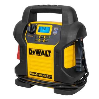 83c7a88ed0470e31b5025cd42cce6be8bcf6b0f9d1f926953a3ca37fe1c1390f DW 1400 Peak Amp Portable Car Jump Starter with Digital Compressor