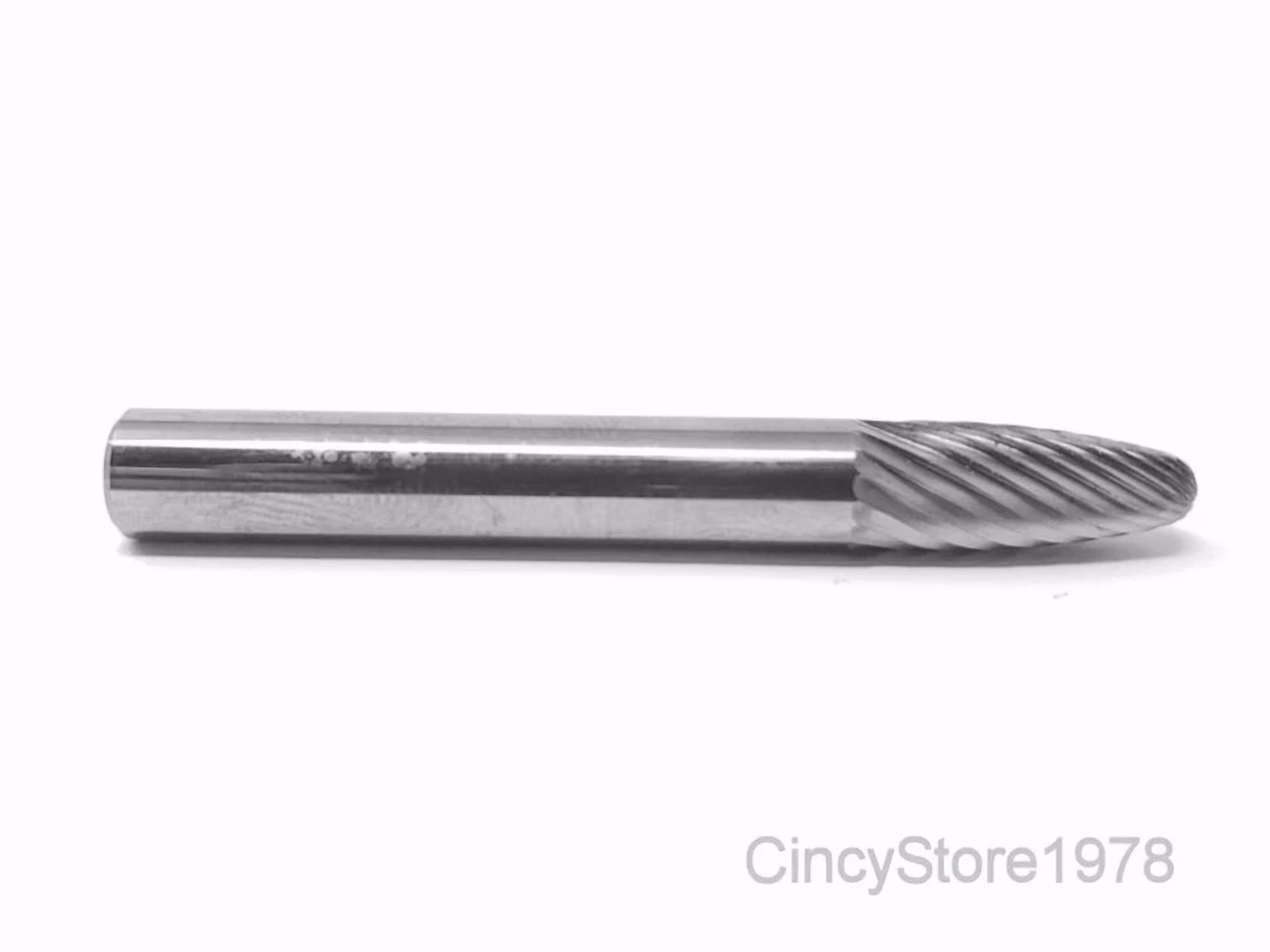 KLYNE - Sf1S Tree Shape 1/4" Carbide Burr Bur Tool Die Grinder Bit 1/4" Shank