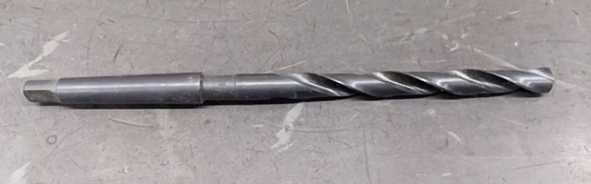 KNACK - Kromhard 13/32" Taper Shank Drill 8" Long Hss 1Mt Mt1 1 Morse Taper Uk
