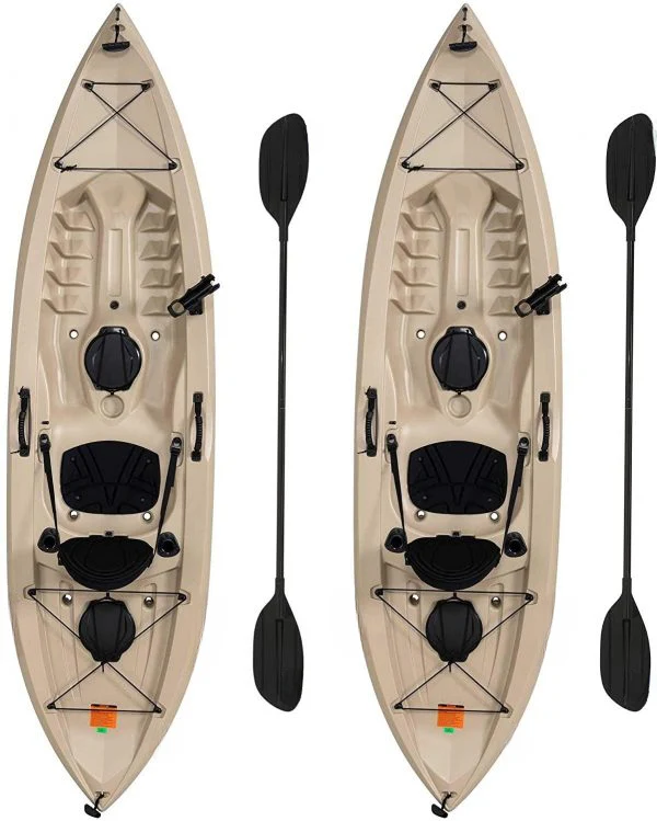 84939db04a52448faa21d4be5d0293f83b0733110faab64d169704fa70d2b7c9 Fishing Kayak 2 Pack (Paddles Included)