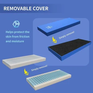 Adjustable Bed with Wireless Remote, Hospital Bed Base with/without Mattress(TWIN)