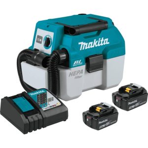 Makita 18V LXT 2 Gallon HEPA Portable Wet/Dry Dust Extractor/Vacuum Kit XCV11T from Makita(Default Title)
