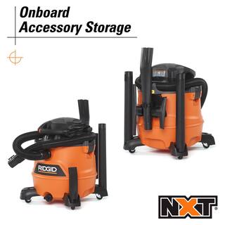 86339f1ef91f539fc55e23a69b3d3588d2731761de0c629101089754d95e60d4 16 Gallon 6.5 Peak HP NXT WetDry Shop Vacuum with Detachable Blower Filter Locking Hose and Accessories HD1600