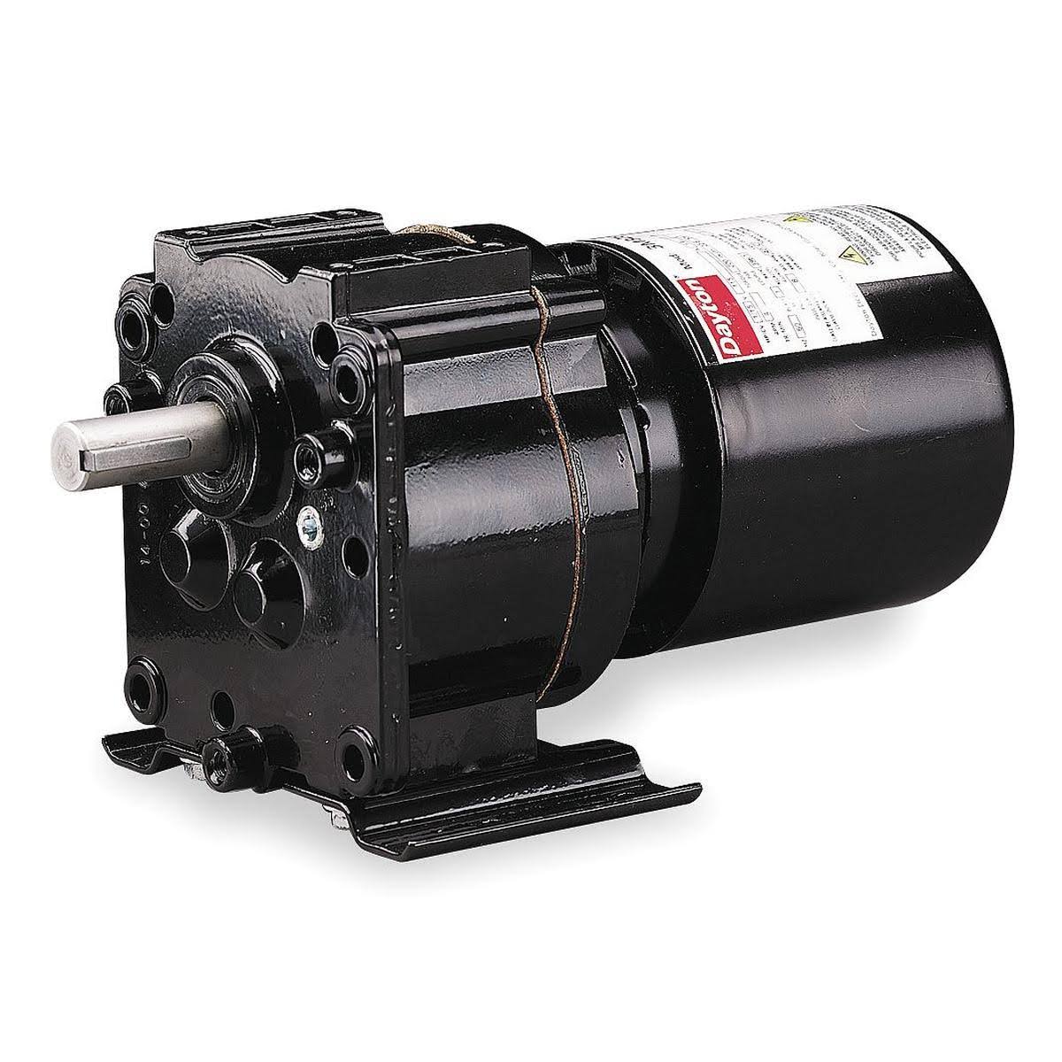 86ed2de5e0c0893ae32fecc72a99296dd3017c889f934754a54326d761bd56bd 3M327 AC Gearmotor, 6.1 RPM, TEFC, 115V