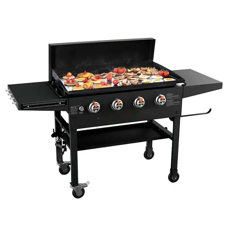 87309b654c33c2dd23320710768350b14fa27746d1f3d2d6c3f35f36aef9f123 36 inch Griddle with Removeable Hood
