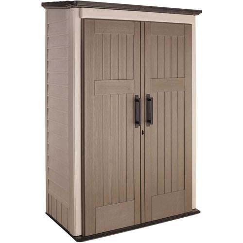 87ad9a0f67a8ac2afd8755504e992352417124c419bc41cfd71bc64c91330cf8 2025 Rubbermaid Outdoor Storage Shed, 52 Cu.Ft., Weather-Resistant, Lockable Doors