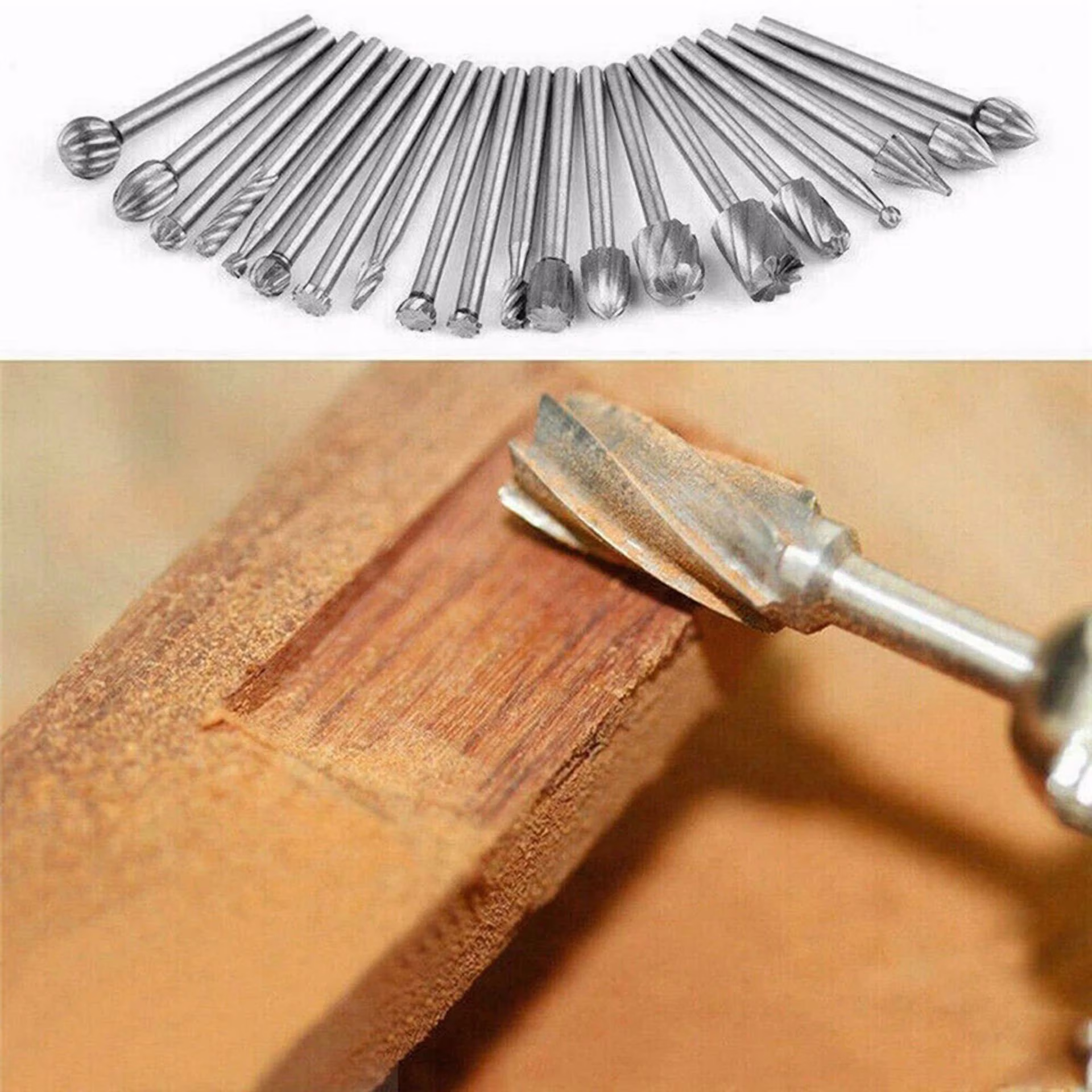 8867dcd3d32c7620da981cf2ddb1ff8b137aa1b248c3654c73f9ddd879ed8f20 20 Pcs For Dremel Diamond Burr Bits Drill Set Rotary Multi Tool Accessories Kit*