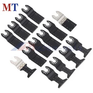KLYNE - Fit For Wood Metal Cutter 14 Pieces Oscillating Multi Tool Blades Saw Blade
