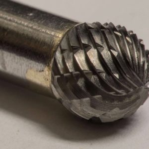 KLYNE - Sd2D Ball Shape Tungsten Carbide Burr Bur Cutting Tool Die Grinder Bit 1/4