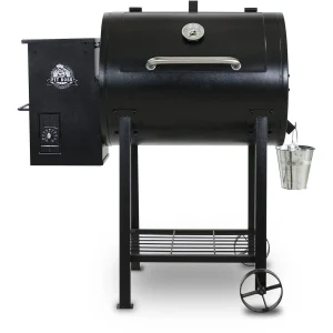 Pit Boss 700FB Wood Fired Pellet Grill with Flame Broiler, 700 Sq. In. Cooking Space