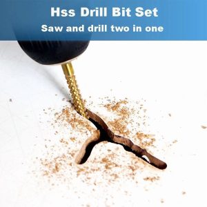 2025 New Upgrade Drill Bits, 6 Pcs Twist Drill Bit Set Power Tool Accessories Us