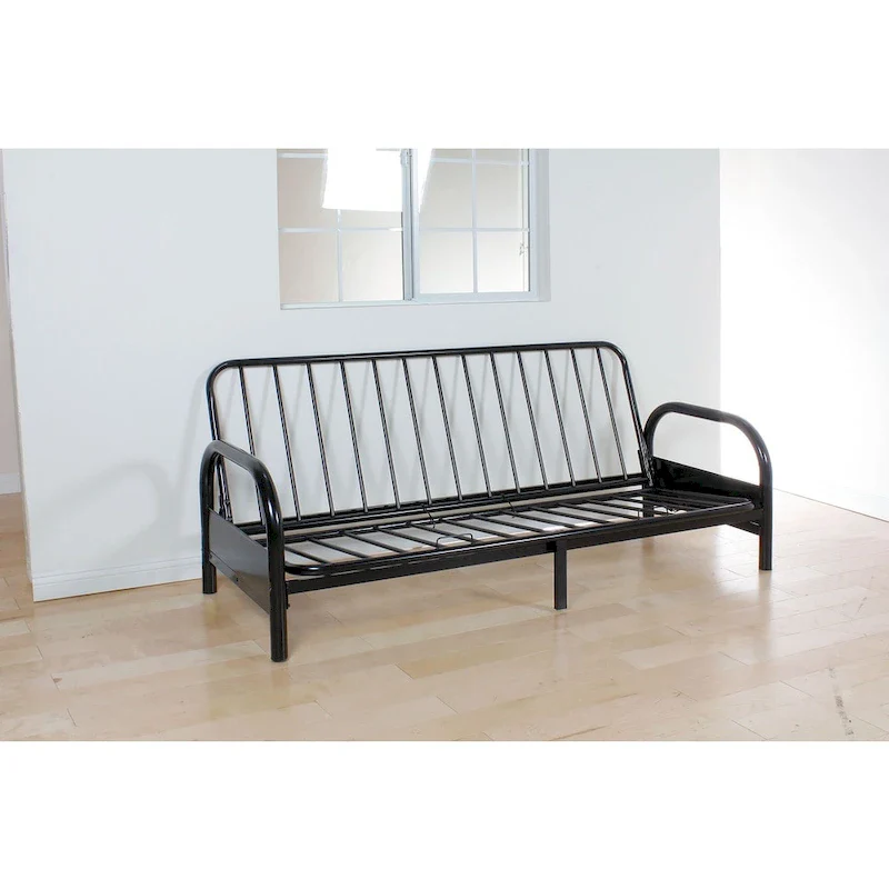 88f69c33b6a4f005d504f8fc90c1e5a791a00e15aa3b4a0753c2e31c00523f49 Alfonso Adjustable Frame for Futon, Black Metal(FULL)