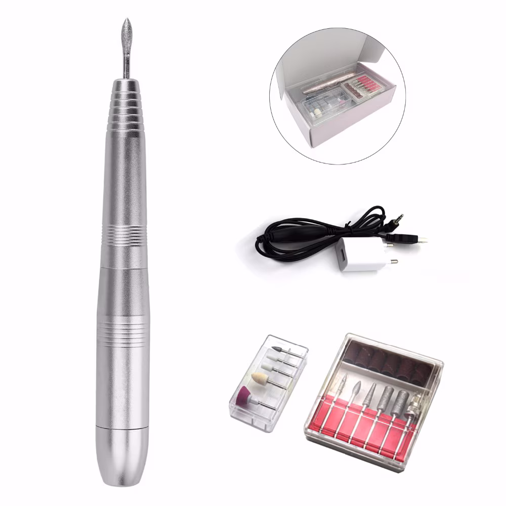 8a2ae1cf1cc5094e3246c2b8083c3514f4933460f02f12e9f871eda67a376688 Pinkiou Electric Nail Drill Machine Nail Drill Kit 20000 RPM Portable Nail Drill for Acrylic Nails, 6 Acrylic Gel Remover Nail Tools, Nail Polishing Machine Pedicure Set