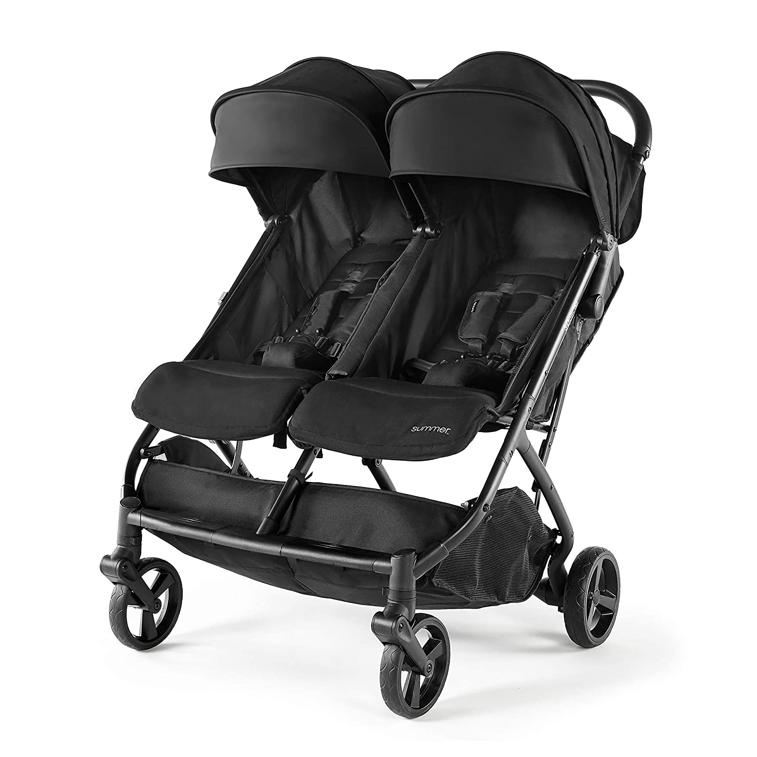 8ab54fd1cfe3918e56a1ae9fdba49f146d8d85e1b482d94a2974758619eccf73 3Dpac CS+ Double Stroller Black ?C Car Seat Compatible Baby Stroller ?C Lightweight Stroller with Convenient One-Hand Fold(Default Title/ONESIZE)