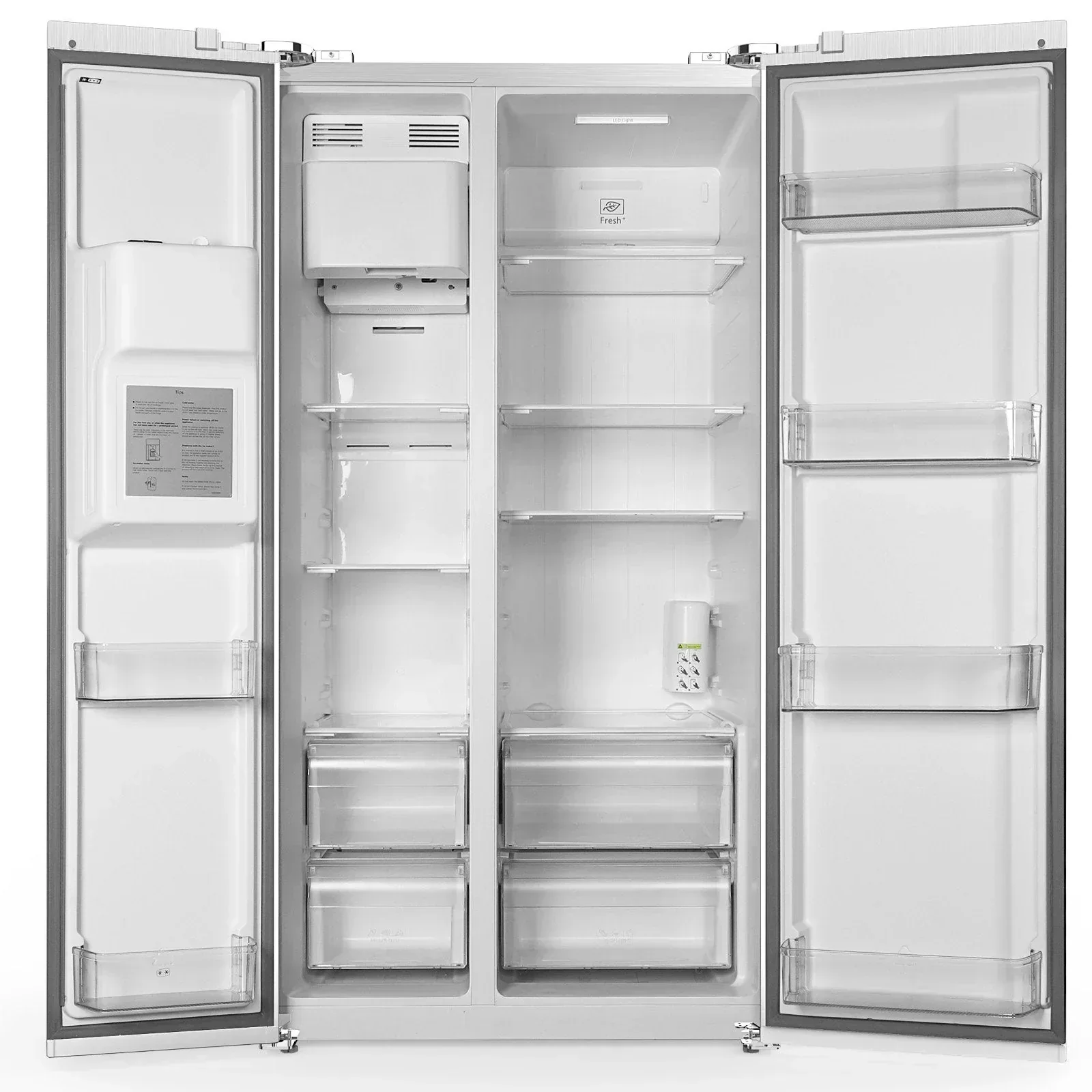 8c65d2ab41bfafe5ad5a74e8661a9a0456e36d149bc1818fd1f806457c20e58b 36" Side By Side 20.01 Cu. ft. Built-in Refrigerator with Freezer Ice Maker Included(F4506/1 year£¨free£©)