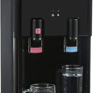Igloo Bottom Loading Water Cooler Hot Cold Room Temperature Dispenser Holds 5 Gallon Jugs(Aqua/Bottom Load Retro)