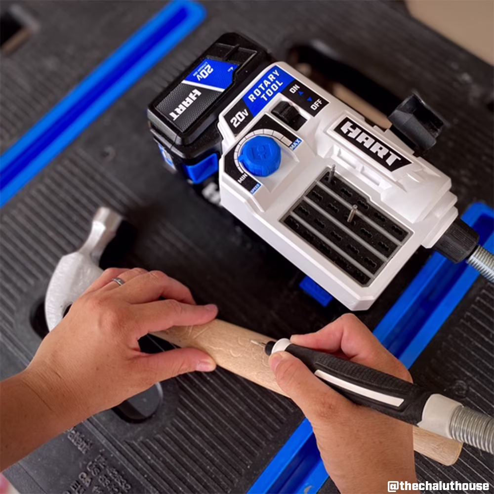 8cc00465c9b674ca3f77f0f98e3f7837dd36ea654020e1342dbe0fba5afe1df7 Open Box HART 20-Volt Cordless Rotary Tool with 33 Accessories (Battery Not Included)