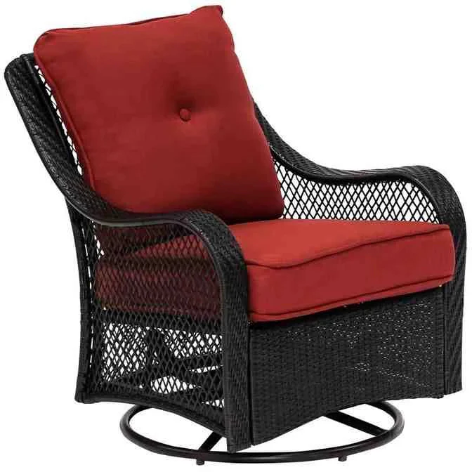 8cea69895bcd54996e2a46547a51ee73237865365be8a6f672f6e9aecdc830d7 5-Piece Steel Patio Fire Pit Conversation Set with Navy Blue Cushions, Swivel Gliders and Square Fire Pit Table(Red)