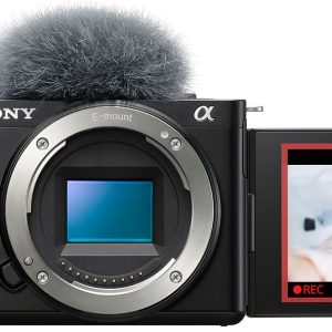 Sony - Alpha ZV-E10 Mirrorless Vlog Camera - Body Only - Black(ZVE10 Body Only/Black)