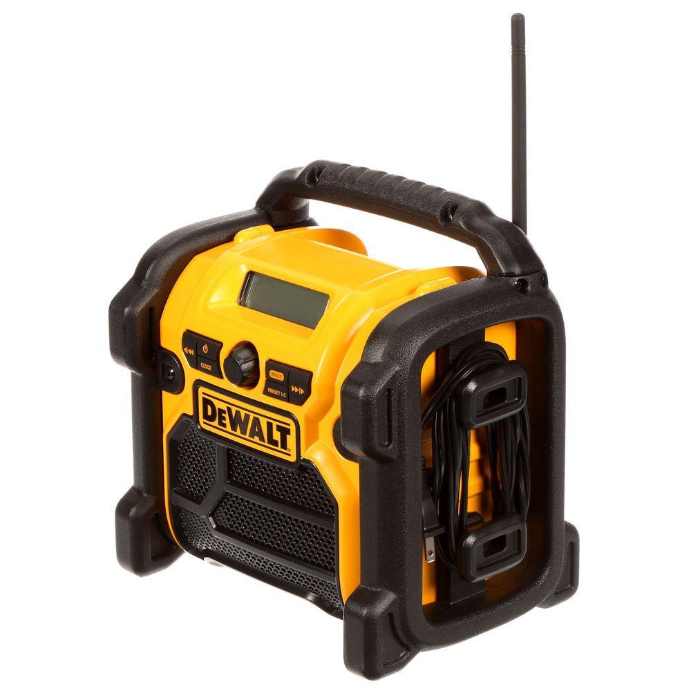 nutrigardens DEWALT 20-Volt MAX Compact Corded / Cordless Worksite Radio(Default Title)