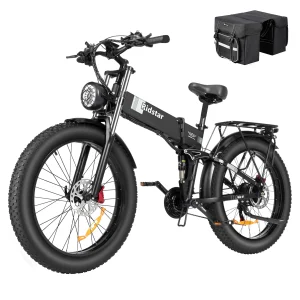 Eletric Bike for Adults 750W Motor 48V 20Ah Removable Battery 26?? Fat Tire Folding E-Bike Shimano 21-Speed MTB Cycling UL2849(Default Title/ONESIZE)