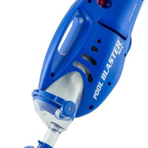 POOL BLASTER Max Cordless Pool Vacuum for Deep Cleaning  Strong Suction, Handheld Rechargeable Swimming Pool Cleaner for Inground and Above Ground Pools, Hoseless Pool Vac by Water Tech(Max)