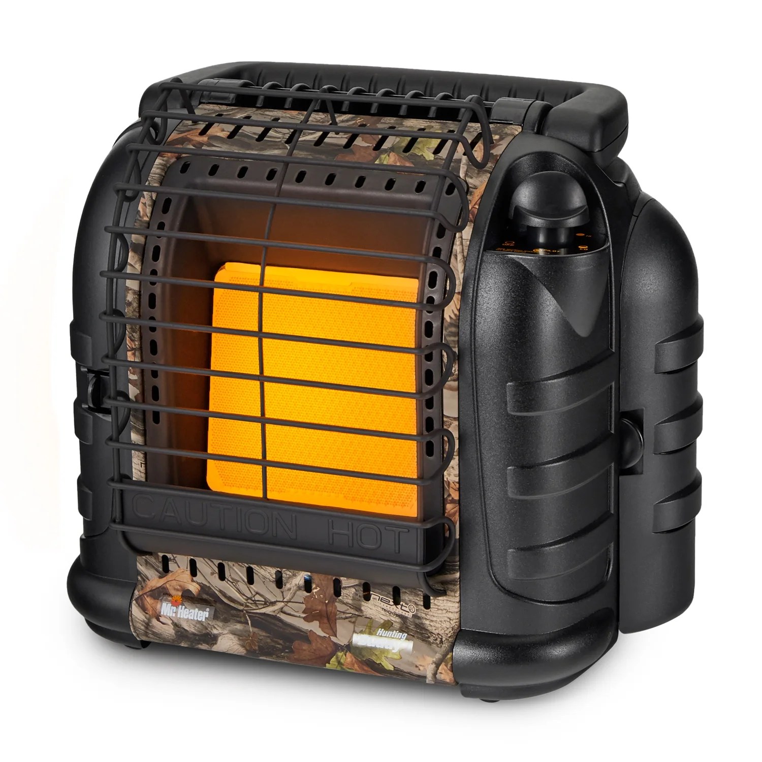8ef50d761c8cc979f05a40c1ea8c19e3efe9bc5d7b7835acc2762c780505275d Mr. Heater MH12B 12000 BTU Hunting Buddy Portable Propane Gas Heater, Camo