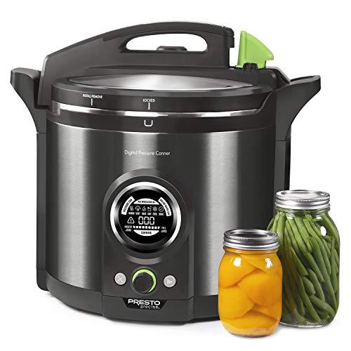 8f02b356e0bf6c8cc36574b56fb7671e35d014f6ccdfc6c3e1b023f08f5eb57a 12Qt Digital Canner, Black Stainless