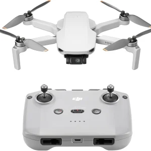DJI Mini 4K, Drone with 4K UHD Camera for Adults, Under 249 g, 3-Axis Gimbal Stabilization, 10km Video Transmission, Auto Return, Wind Resistance, 1 Battery for 31-Min Max Flight Time, Intelligent Flight(Mini 4K (31-min))