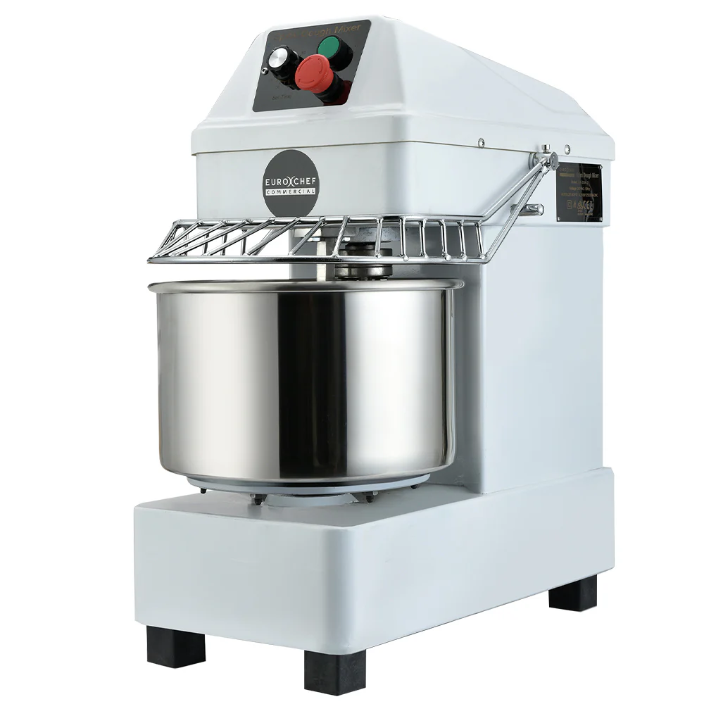 928401e05c0be2497ecad3f6db4895202adf1448600b3e547feba3161d702270 EUROCHEF 10L Spiral Dough Mixer Commercial Machine Bakery Kneader Small Litre