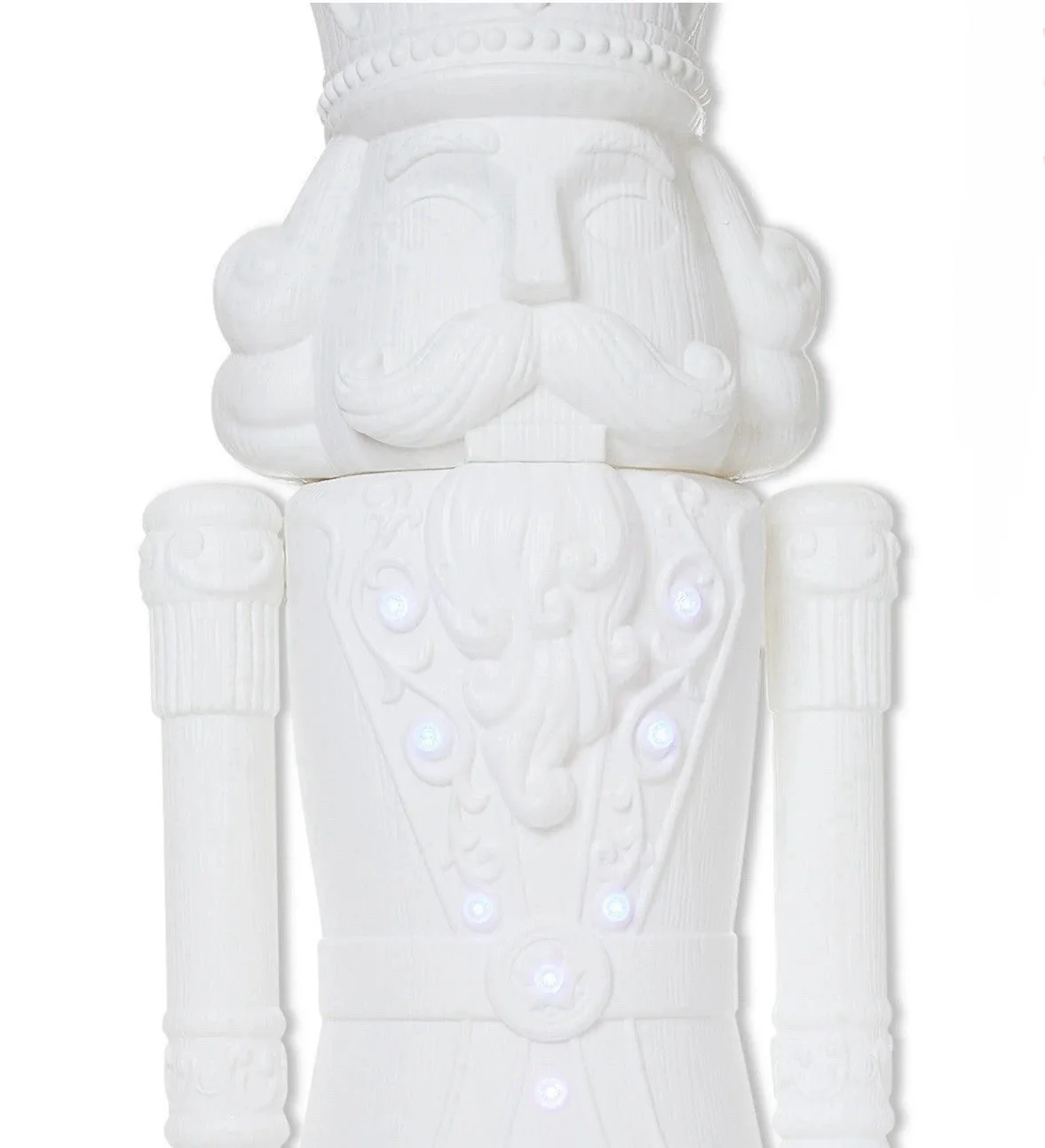 92944477ef14878d9db5efae146a7468abc209b16fc06d29ea04fcd7dd3156db 2025 Holiday Time 75¡± 6 Foot Nutcracker Christmas Statue Decoration, Lights/Music