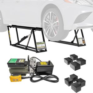 5000TL Portable Car Lift ¨C ALI Certified 5,000 lb Capacity with 110V Power Unit, Compact Alternative to a 2-Post Car Lift for Garage, Home Mechanics, DIY Auto Repair, or Shop Use