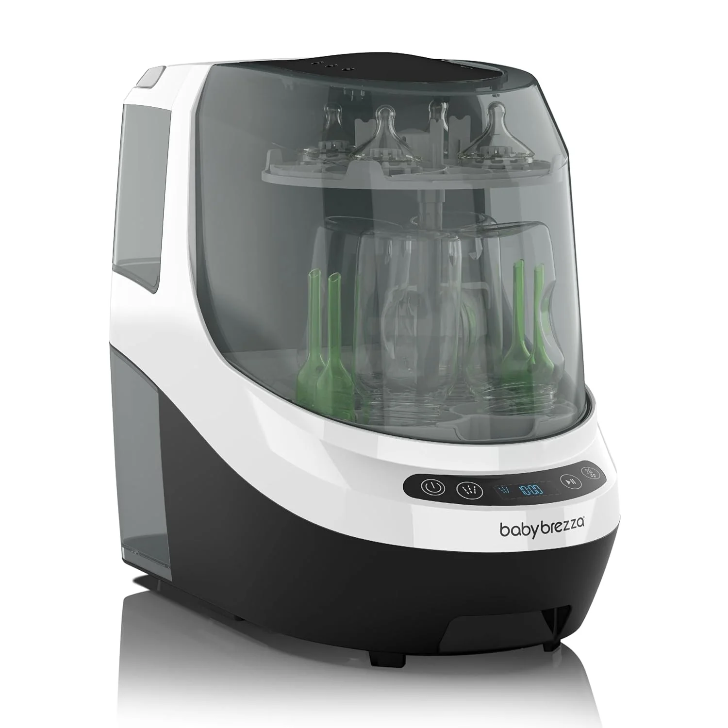 93be67a6243e1560c42eaf7e6862c2177bc8e8c220b452e6d3079de37cae222c Bottle Washer Pro - Baby Bottle Washer, Sterilizer + Dryer - All in One Machine Cleans Bottles, Pump Parts, Sippy Cups(White)