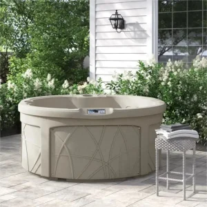 2025 Lifesmart Spas 4 - Person 13 - Jet Oval Plug And Play Hot Tub