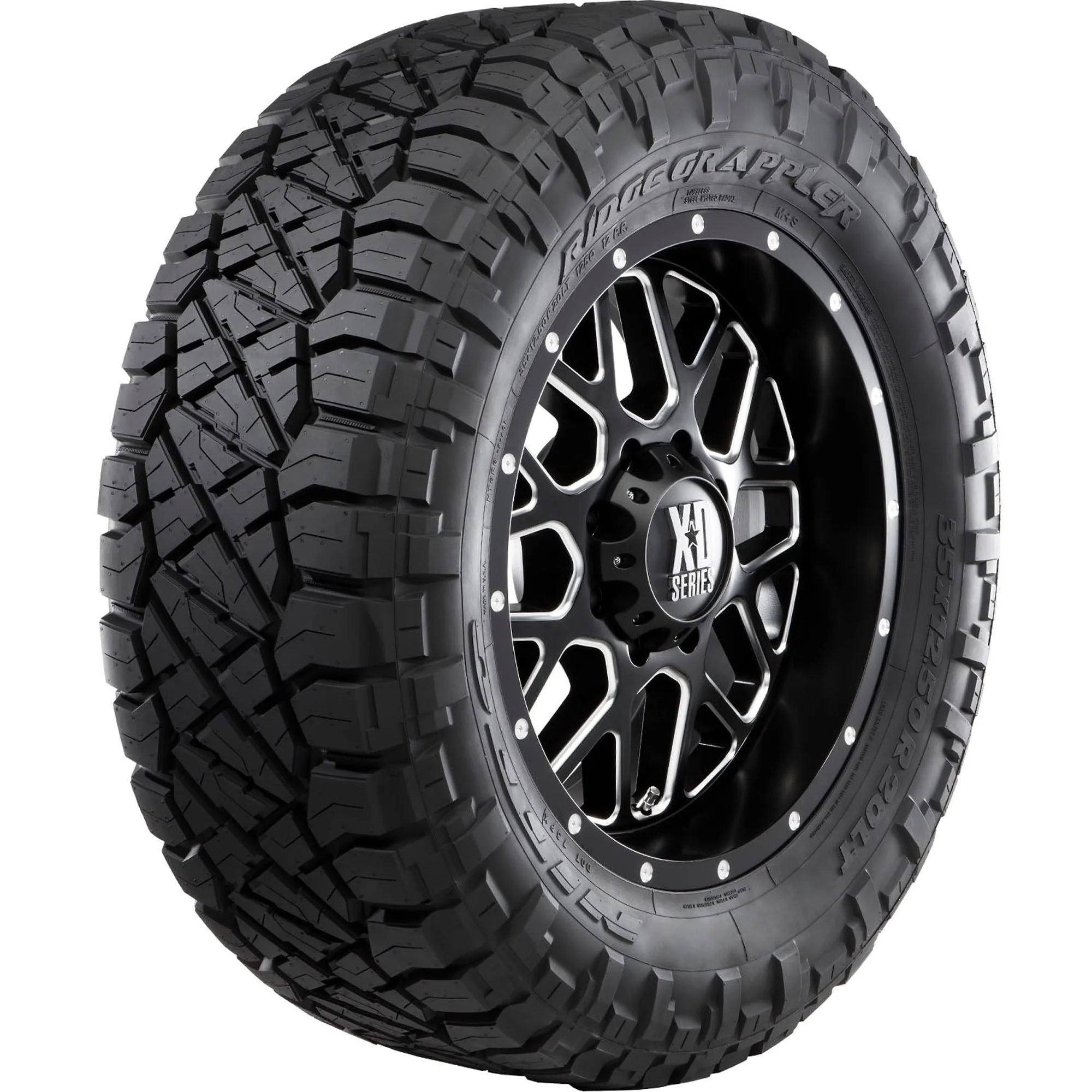 957d1c5405ad432a35fb7cfcabdeedd5a634a64f3276b84a625312d0c2c84ed1 Nitto Ridge Grappler All Terrain 245/65R17 111T XL Light Truck Tire