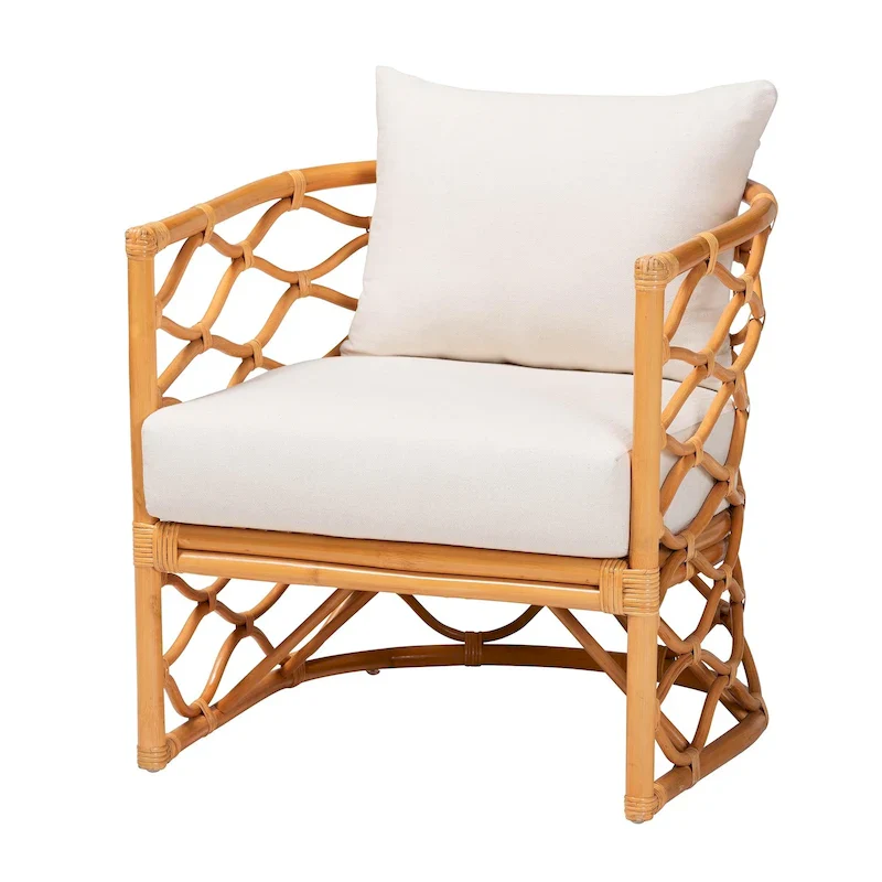 961a78b4af880a246e565ef9c4b6c3f19b3e3497b15432131b4bd070de684172 Acelynn Bohemian Light Honey Rattan Arm Chair(Natural)