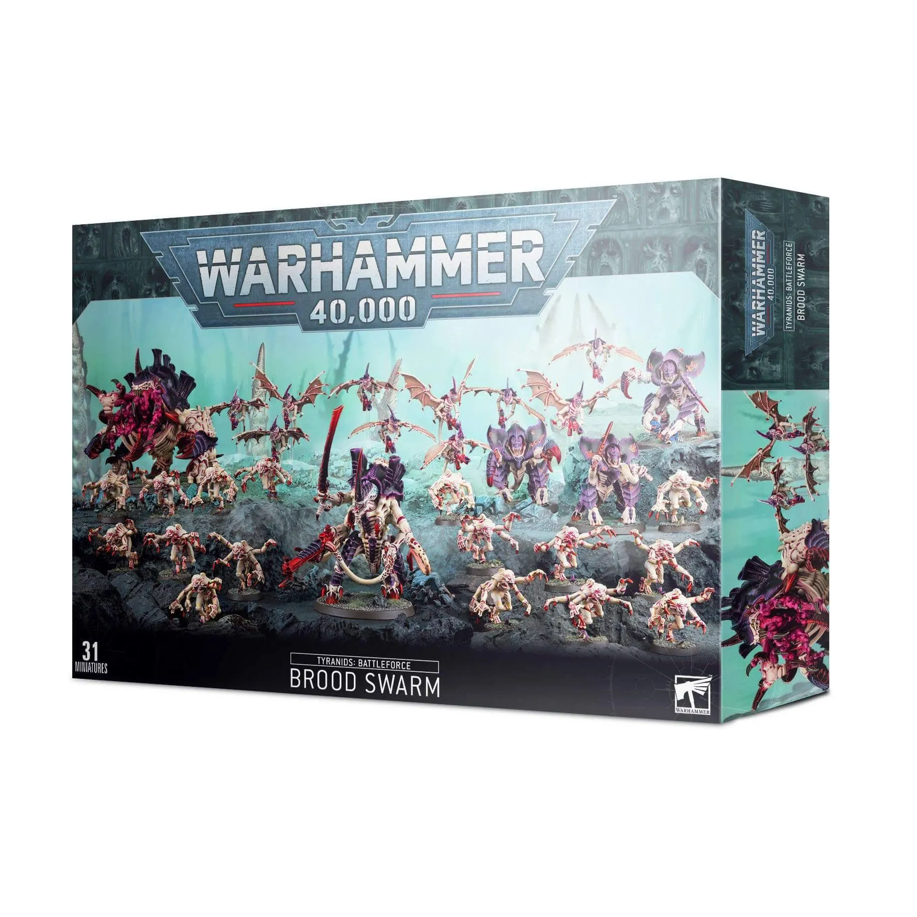 99681d385d2ccb1c151ab548ad7ead318212f46f4ab31699092dd479b4afeacd Warhammer 40K Tyranids Battleforce Brood Swarm