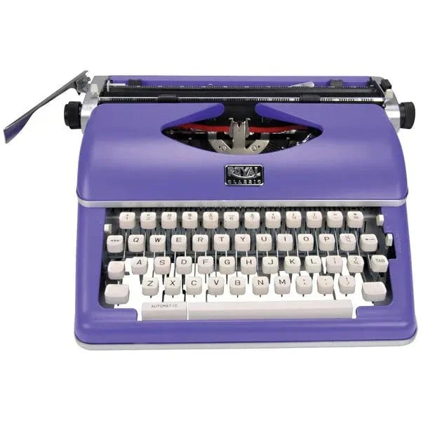 99c086d496ca238a6d31a73b9069b23c79baa26c63b1a26ae79a6b50fbb73967 Royal Classic Manual Typewriter(Mint Green)
